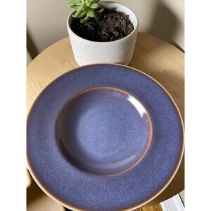 Royal Crown Derby Art Glaze Pressed Mulberry 10.5" Rimmed Bowl England